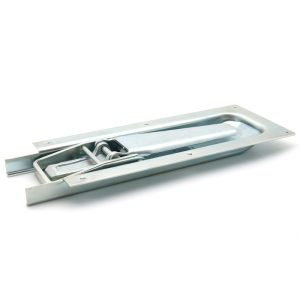 Zinc-plated Steel Recessed Latch Lock