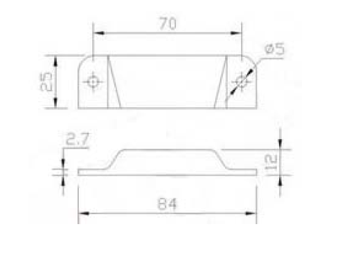 PVC Cap for Track