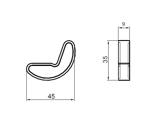 RAO Type Locking Plate