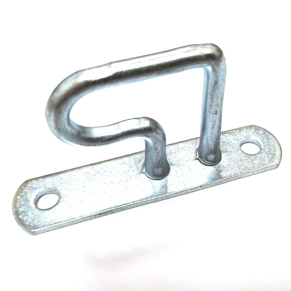 Zinc-plated Steel Offset Lashing Hook