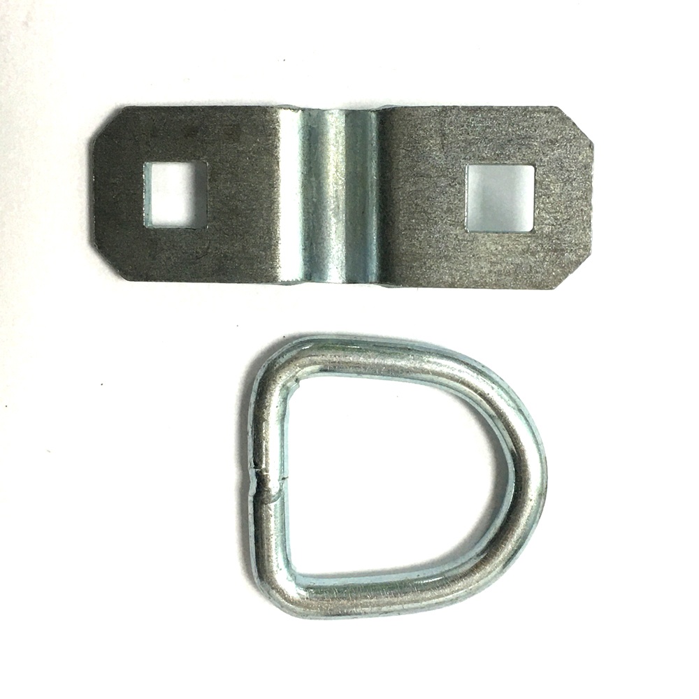 Zinc-plated Small Lashing Ring with Galvanized Support