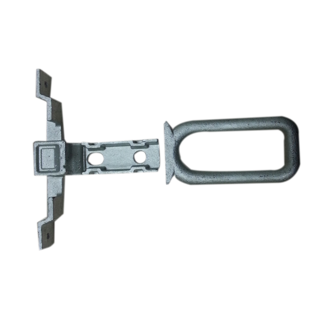 Zinc-plated Steel Recessed Lashing Ring with Support Plate