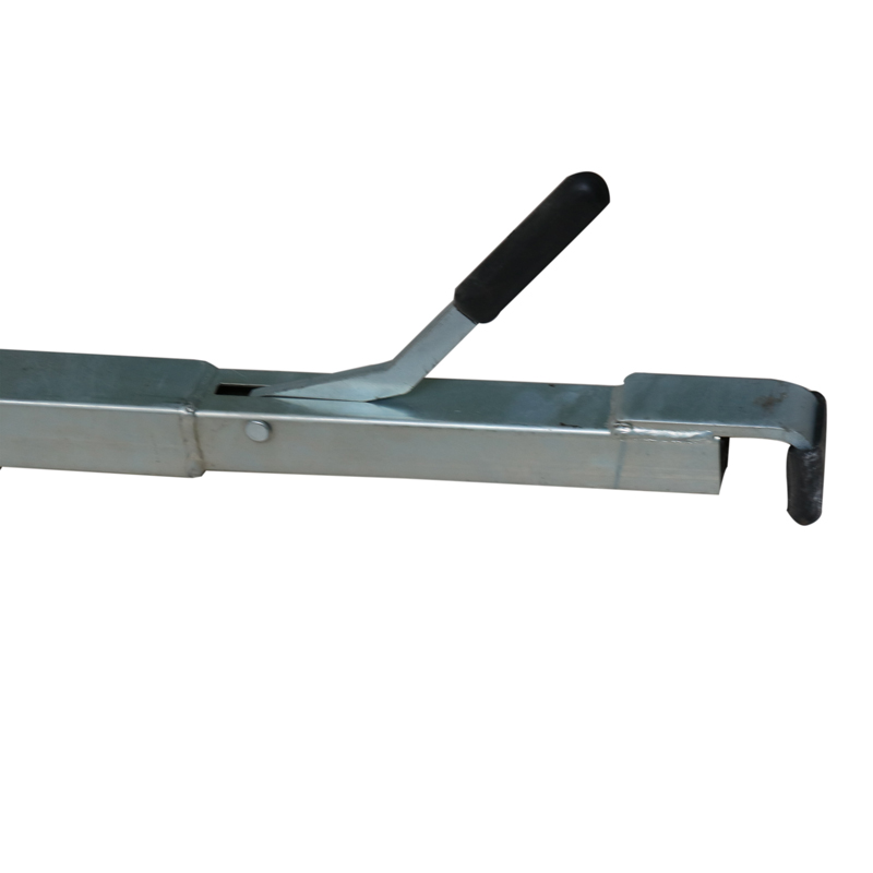 Zinc-plated Square Steel Tube Shoring Bar for Side Boards 25mm
