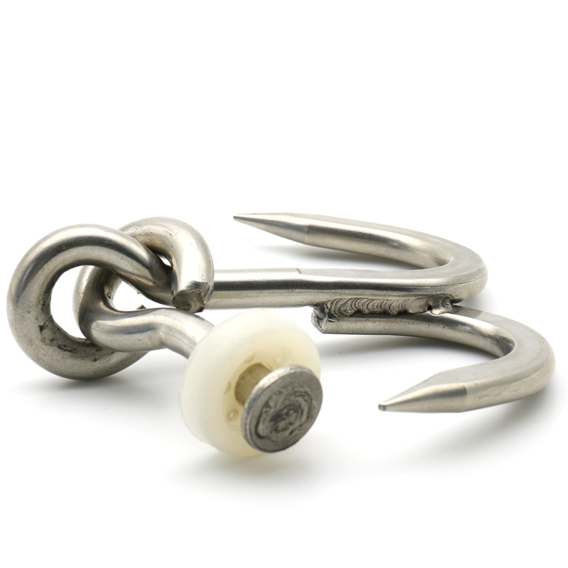 Stainless Steel Meat Hook Double
