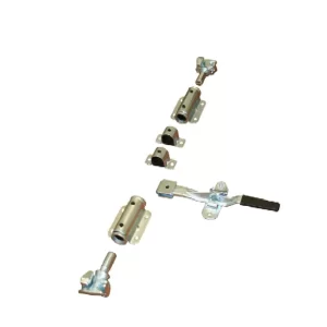 Shipping Container Door Lock with Retaining Rings for OD34mm Pipe