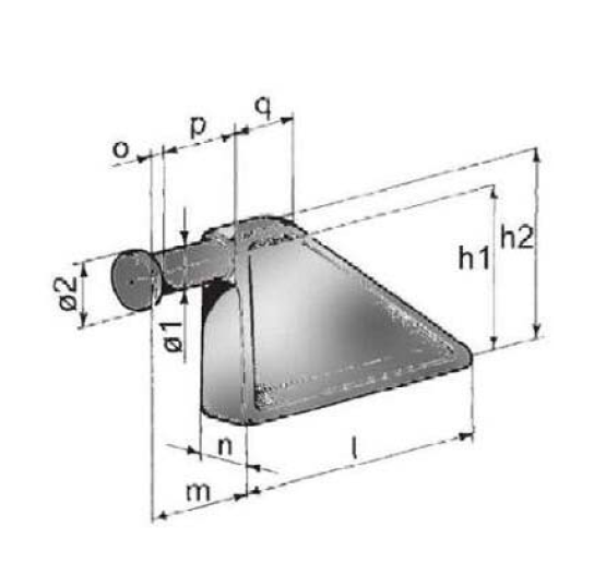 Raw Steel Truck Pillar