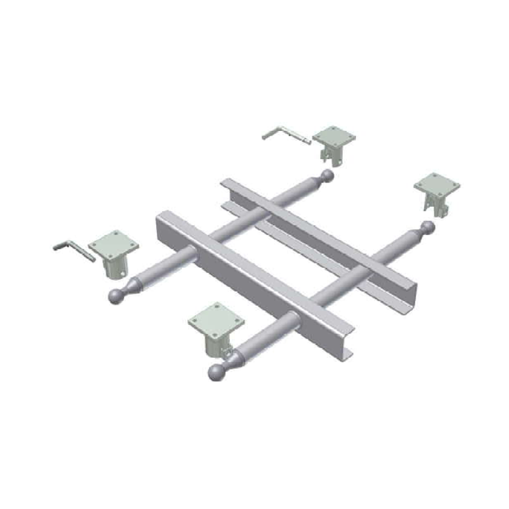 Tipper Truck Three-way Horizontal Sphere Set Diameter 50