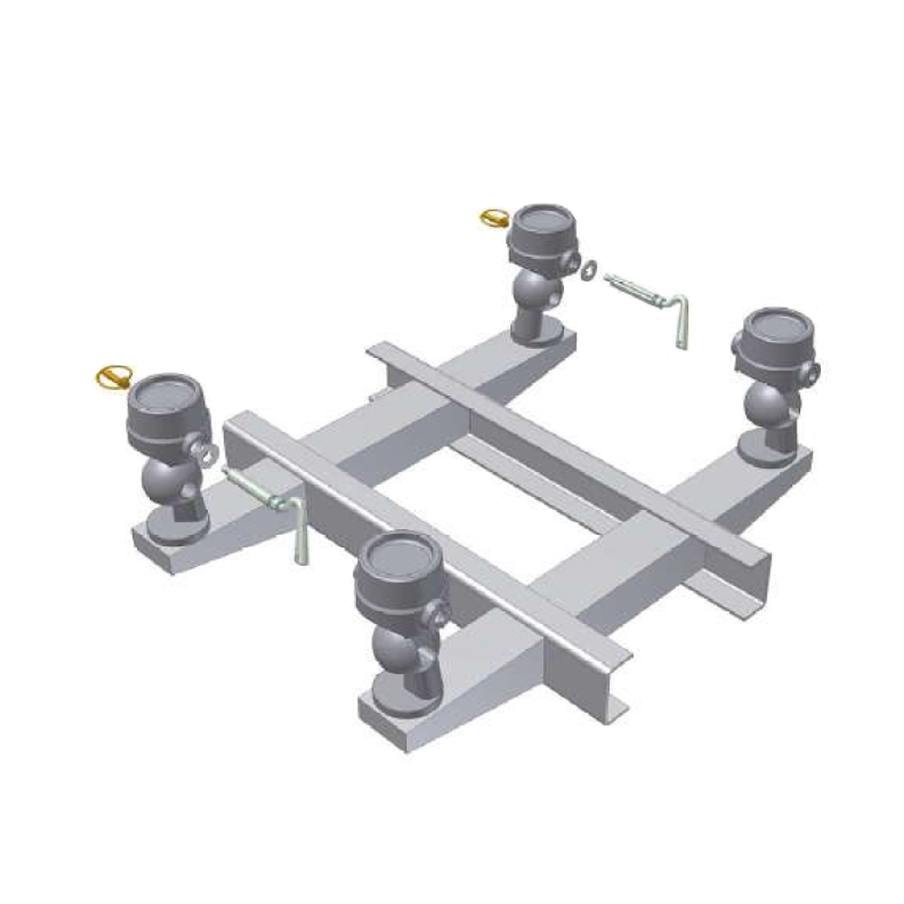 Tipper Truck Three-way Sphere Set Diameter 85