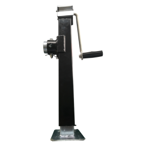 Square Tube Trailer Jack Side Wind with Gearbox
