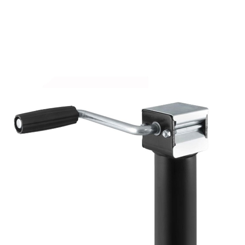 Square Tube Trailer Jack Side Wind