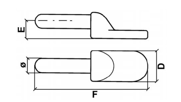 Raw Pin Hinge Light D11 Medium D13 Heavy D15