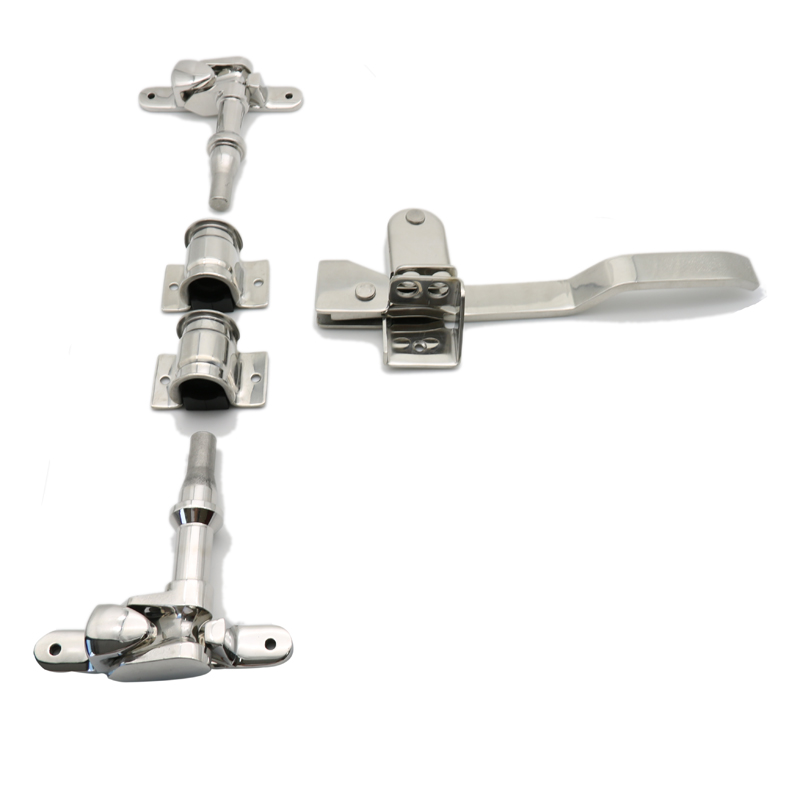 Mirror Polished SS316 Container Door Lock for OD27mm Pipe
