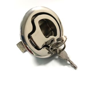 Stainless Steel 316 Cabinet Round Lock with Locking Mechanism