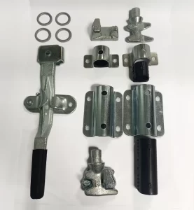 18 Locking Components for Shipping Container Door Lock Set ( Container Door Latch Kit and Rod )