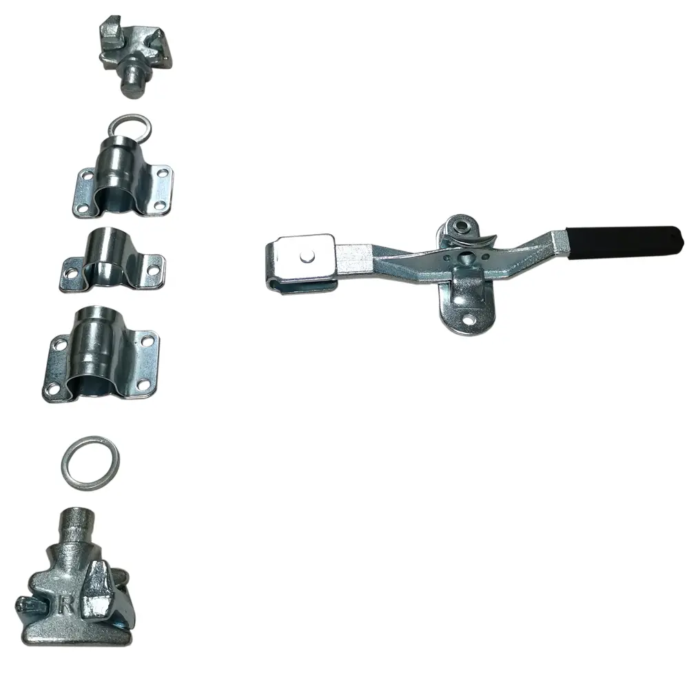 Zinc plated Steel Shipping Container Door Lock Set