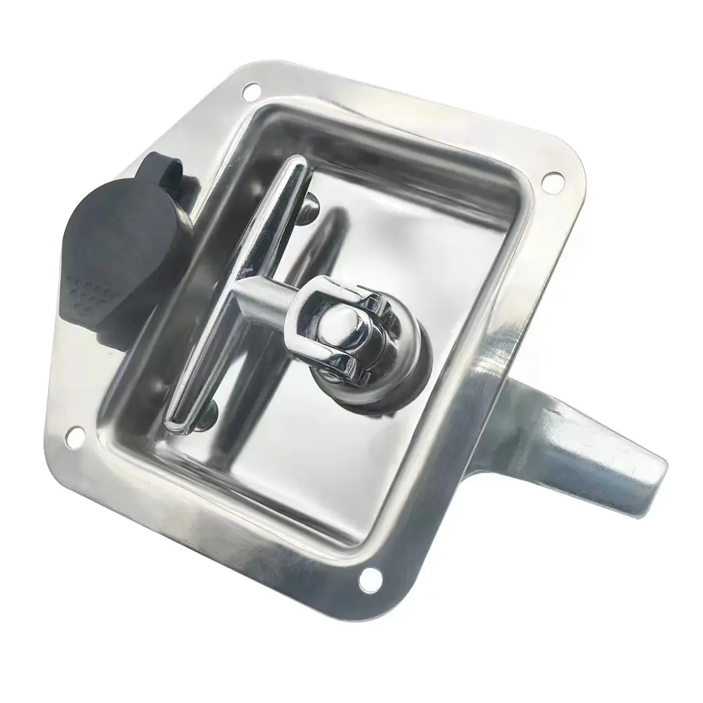 SS 304 T Handle Lock with PVC Lock Cap 1