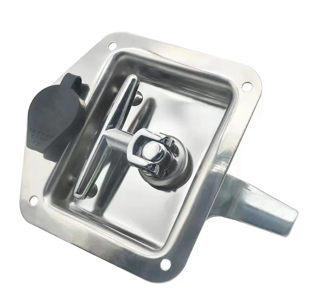 SS 304 T Handle Lock with PVC Lock Cap