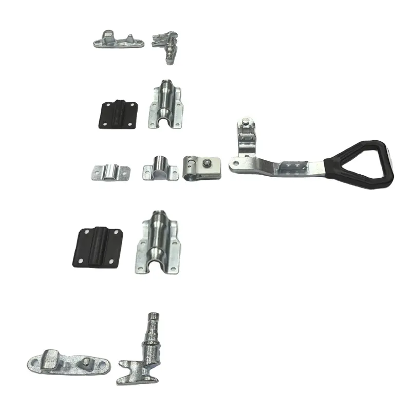Zinc plated Steel Truck Door Lock for OD27mm Pipe Zinc plated Steel Truck Door Lock for OD27mm Pipe