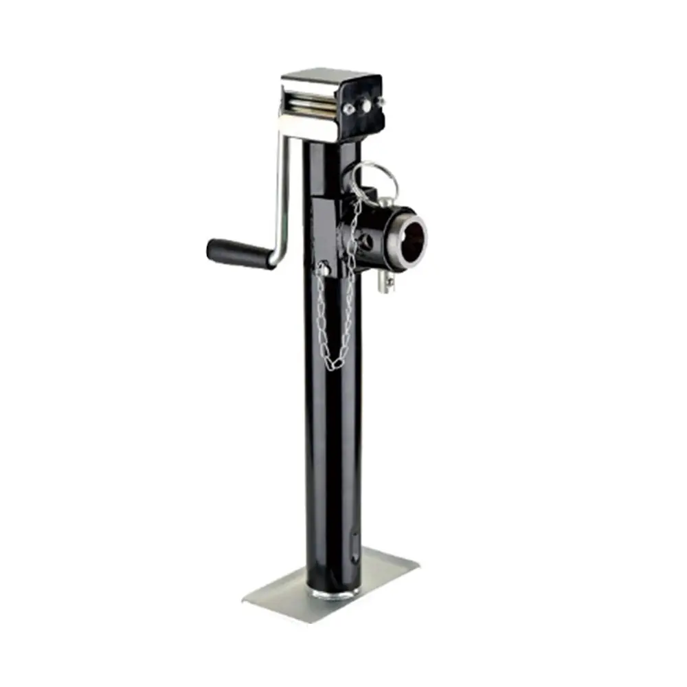Pipe Mount Trailer Jack Side Wind 1