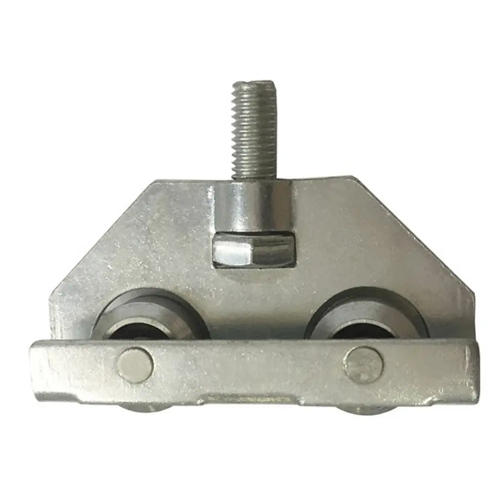 Zinc plated Steel Roller with Double Wheel